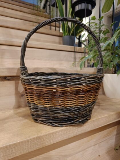 Natural round basket – Medium