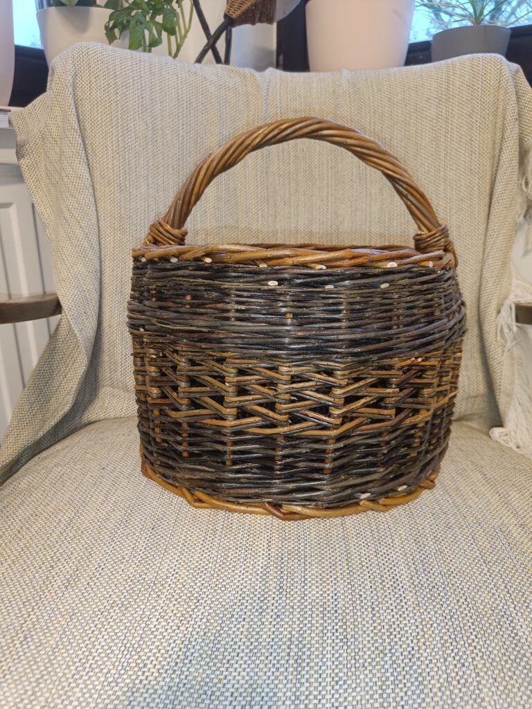 Rustic harvest basket