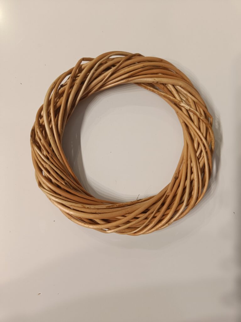 Willow wreath base
