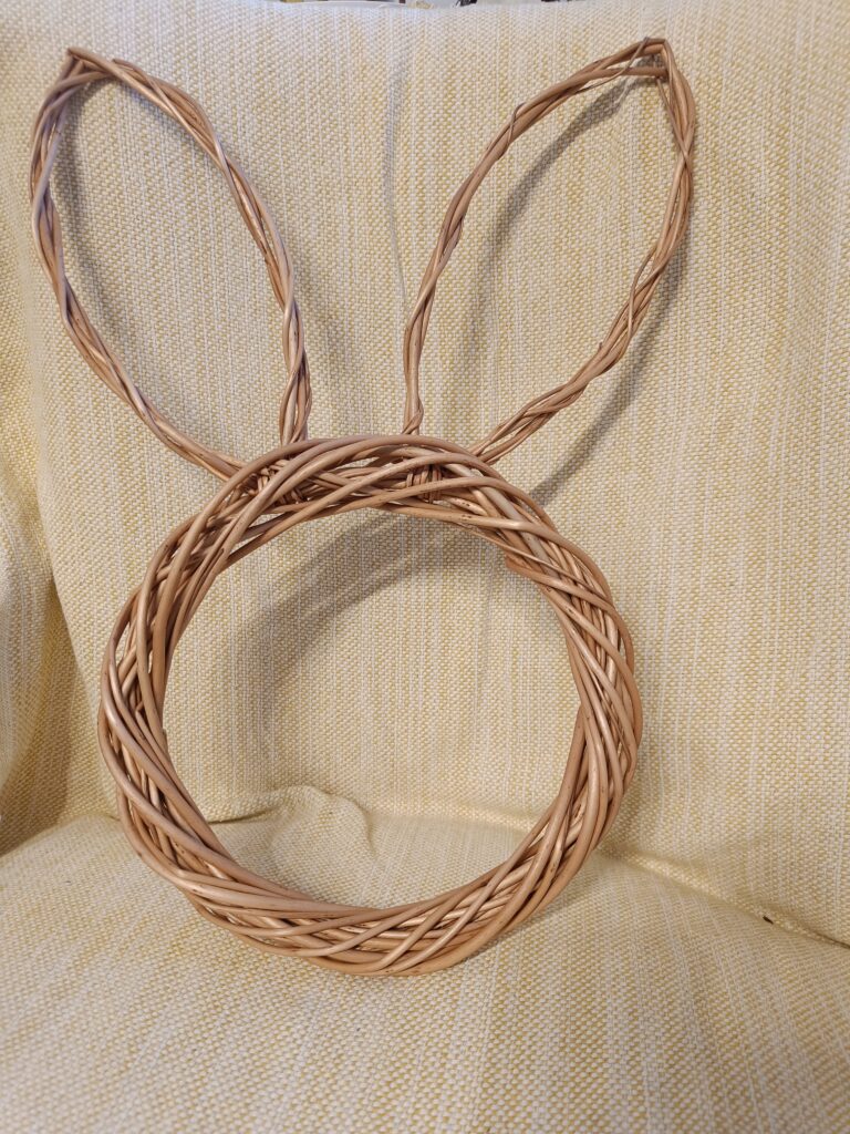 Bunny-ear wreath base