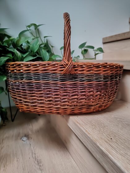 Warm-Toned Shopping Basket